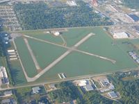 @ Smith Field Airport - Looking SSW, all projects are done. - by Bob Simmermon
