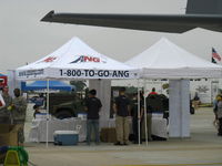  - Air National Guard-Channel Islands, Booth at NBVC 2010 Air Show. The ANG more recently shares the runways at NTD with the original occupant (since 1946)-the US Navy. - by Doug Robertson