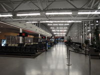  - Gate area and waiting room inside new terminal that opened in 2008. - by olinadeau