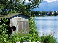 - Lake Hood in Anchorage on a sunny afternoon - by Christopher Maize
