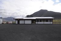  @ Thingeyri Airport - terminal building with control tower - by Joop de Groot