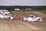  - Good attendance at 2010 Abbots Bromley Wings and Wheels - by Terry Fletcher