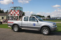  - Airfield support vehicle, Breighton Airfield, North Yorkshire, August 2010. - by Malcolm Clarke