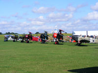  - WWI replica aircraft at the Sywell Airshow - by Chris Hall