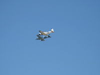  - Three Beech T-34 MENTORS Missing Man Tribute Formation, Wings Over Camarillo 2010 - by Doug Robertson