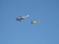  - Three Beech T-34 MENTORS Formation Flight - by Doug Robertson