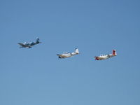  - Three Beech T-34 MENTORS Formation Flight - by Doug Robertson