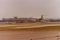  - Republic DC-9 over the numbers rwy 11L. - by GatewayN727