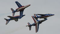  - Alpha Jet x 8 - FAF Patrouille de France, Base Aerienne Salon at IWM Duxford Battle of Britain Air Show Sep. 2010  - by Eric.Fishwick