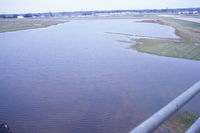  - Flooding seen from the Control Tower looking ENE - by Glenn E. Chatfield