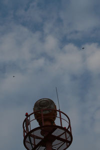  - On 11 Sept 2010 From a 1945 Waco bi-wing, a jumper took to the skies.  While desending a USA flag was shown. - by J.B. Barbour