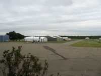  - Aircraft Hangars, taxiway in foreground - by Doug Robertson