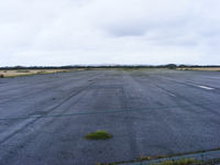  - a section of R/W 25/07 at Jurby Airfield, IOM. which is bisected by a road - by Chris Hall