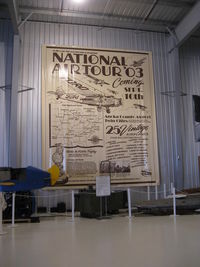  - Greg Herrick, Founder of Golden Wings Museum at ANE organized the 2003 100th Anniversary of Flight National Air Tour, at Golden Wings Museum. - by Doug Robertson