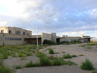  @ Rick Husband Amarillo International Airport - This terminal dates from the 1930's when the Amarillo airport was named English Field. It is unused and in poor condition at this time.  - by Zane Adams