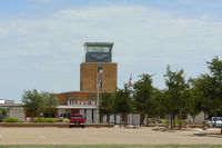  @ Lubbock Preston Smith International Airport - Former terminal and control tower at Lubbock International Airport - by Zane Adams