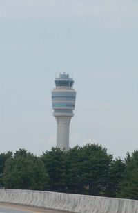  - A SE vista of the control tower@ATL. (an f-stop 5.6 photograph) - by Bill Thornton, former managing editor USAF Flying Safety Magazine
