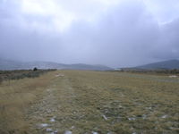  @ Lava Hot Springs Airport - Runway 14 on a cold snowy day. - by Jay D Flitton