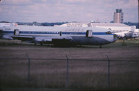  - Boeing 720-022 N7206U and a retired Navy P2V Neptune resting on the west side of MSP. - by GatewayN727