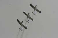  - Texan Team, three disabed pilots flying close formation in these ultra lights - taken at the Royal International Air Tattoo 2010 - by Steve Staunton