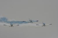  - Texan Team, three disabed pilots flying close formation in these ultra lights - taken at the Royal International Air Tattoo 2010 - by Steve Staunton