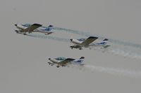  - Texan Team, three disabed pilots flying close formation in these ultra lights - taken at the Royal International Air Tattoo 2010 - by Steve Staunton