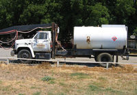  - Twin Cities Aviation Mother Truck at Yuba City, CA between crop dusting forays - by Steve Nation