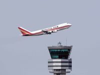  -  Brussels,  Long shot , Take off from 07L Photo taken by Tunnel ,RNY 07R/25L - by Terence Burke