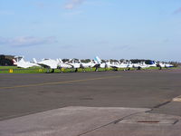 - some of the based aircraft at Gamston - by Chris Hall