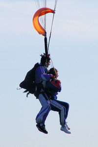  - Skydivers at Hibaldstow airfield, Lincolnshire - by Chris Hall