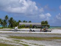  @ Maupiti Airport - Just arrived in Maupiti airport - by Christophe LASSAGNE