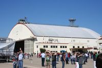  - The old hangar during Airfest 2010. - by Darryl Roach