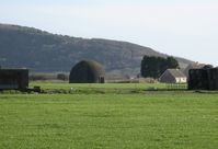 - The late 1930's dome trainer on the former RAF Station Pembrey technical site - by Roger Winser