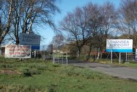  - Entrance to Swansea Airport - by Roger Winser