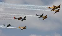  - Mix of T-6s, SNJs and Harvards - by Florida Metal