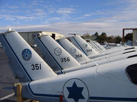  - Company was converting ex-Israel Defence Force TB-20 Trinidads for civilian use in late 2005 and early 2006 - here is a line up of some of the fuselages - by Steve Nation