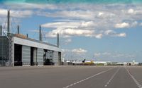  - View to hangar of Lufthansa Technik. - by Holger Zengler