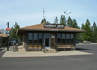  - Pacerville, CA airport office and pilots lounge - by Steve Nation