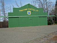  - Green hangar houses EAA Hangtown Chapter 512 - by Steve Nation