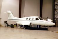  @ The Eastern Iowa Airport - D-Jet fuselage mockup for display in PS Air Hangar - by Glenn E. Chatfield