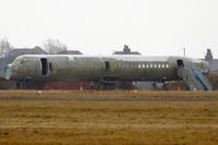  - This ATP fuselage was never converted to a full aircraft  and now lies in the centre of Blackpool Airport - by Terry Fletcher