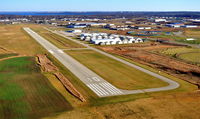  - Runway 10 ~ Middleton Muni - Morey Field - by Gary Dikkers