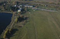 - Antanas Gustaitis Aviation institute student flight over Kyviskes airdrom. - by AGAI
