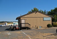  - Pacific Union College aviation program offices and pilot center at Virgil O. Parrett Field, Angwin, CA  - by Steve Nation
