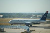  - US Airways B767 arriving in Frankfurt - by Micha Lueck