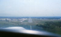  - Inside of a mile final for rwy 11R. A NW 747 is seen climbing off the departure end of the runway. Photo taken from Piper Arrow N3831M. - by GatewayN727