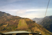  - Omkalai  Airstrip , Papua New Guinea, Oct 1972

Steepest airstrip in Papua New Guinea 

Photo scanned from original - by Henk Geerlings