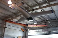  @ Toledo  Executive Airport - Efficient use of hanger space.  Seen at the EAA breakfast fly-in at Toledo, Ohio - by Bob Simmermon