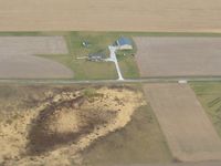  - Uncharted private N-S runway on N. Union-Shelby Rd., Piqua, Ohio - by Bob Simmermon