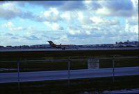  - Air Florida N75AF departing rwy 9R. - by GatewayN727